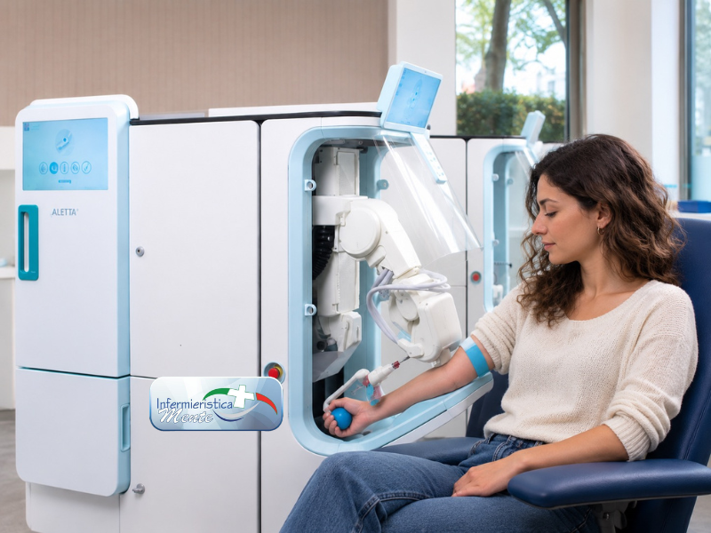 Prelievi di sangue, arriva Aletta: il robot che trova la vena e inserisce l’ago da solo